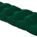 QILLOWAY Outdoor Bench Cushion - 51x18x4 Inch Waterproof Patio Bench Cushion, Durable Bench Cushions for Outdoor Furniture, Replacement Outdoor Bench Cushions for Garden, Deck,Mallard, Forest Green