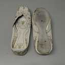 Chandrakala Bridal Mojaris for Women Flats Punjabi Jutti Ethnic Flats,(WF140-P) (8, White-gold)