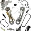 Timing Chain Kit & Sprocket Water Pump Fit For Ford Explorer 4.0L 1997-2009,Fit For Mountaineer 1998-2009 4.0L Fit For Ford Explorer Sport Trac 2001-2009 4.0L Fit For Ranger 2001-09 4.0L 4L2Z-6M290-AA