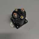 1013609 12V Golf Cart Solenoid Compatible with Club Car DS & Precedent Gas 1984-up Replace 1117, 1012275, 435-154, LPL6003