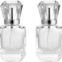 2pcs 30ml Refillable Perfume Bottle Glass Empty Bottle Spray Perfume Bottle Small Bottles Spray Refillable Atomizer Scent Bottles