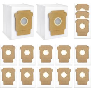 15 pack 104 vacuum bags fit for iRobot Roomba 105 Vac,104/105 Combo,Plus 405/505 Combo,705 Max Vac, Large Capacity Disposable vacuum bags