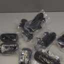 Interior Inside Front Rear Door Handle Replacement for Toyota Corolla Geo Prizm 1993 1994 1995 1996 1997, Black, Set of 4