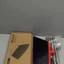 Heavy Duty Broom, 55 Inch Long Handle Outdoor Large Angle Brooms, Commercial Broom for Sweeping Indoor, for Home Garage Kitchen Office Courtyard Lobby Patio Lawn Concrete (1 Pack, Black-red)