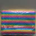 Shulaner 500 Colored Pencil Case Organizer with Zipper Large Capacity Flower Pen Holder Bag for Artist (Gradient Circle, Large Slots)