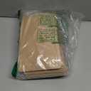 FireKylin 50 PCS Coffee Bags with Valve, (8 oz, 0.5 lb) Kraft Paper Stand Up Pouches, Resealable Coffee Bean Bags, Vented Food Storage Bags Side Zipper(Kraft) (Brown)