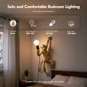 Monkey WALL LAMP – Creative Gold Resin Plug-in Monkey Light for Bedroom, Living Room, Bar & Café