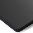 BIZUM Whole-Piece Particle Board Table Top Wood Countertop for Standing Desk DIY, 63x28x1 Inch Black Desk Top