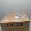 MEJE #202F -21" Undermount Rectangle Bathroom Sink, Porcelain Ceramic Vanity Undermount Sink, Matte Black, 20.87" x 8.37" x 14.75"