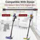 Replacement Extension Wand Compatible with Dyson V12 Detect Slim, V10 Digital Slim Cordless Vacuum Cleaner, Extension Vacuum Replacement Parts, Gray