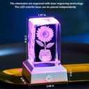 Inspiring gifts suitable for women, Sunflowers Flower Night Lamp,Rechargeable Cordless Touch Table Lamp,Festival Restaurant Bedroom Bar Coffee Shop Birthday Gifts for Women Mom (you're awesome)