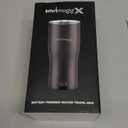 X Heated Coffee Mug 19 oz., 8 Hour Battery Life, Self-Heating, Adjustable Temp Controlled, LCD Screen, One Button Temperature Adjustment, Includes Cover with Magnetic Slider (Black) (Black)