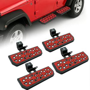 Running Boards Side Steps Fit for Jeep Wrangler JK 4 Doors 2007-2018