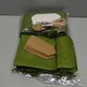 Tapleap Green Small Gift Bags with Drawstring - 30Pcs 4x6 Burlap Sacks for Wrapping Christmas Favors, Soap, Jewelry, Crosses Games, Marble Sets, For Small Business, Birthday, Wedding