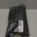 FUNHOME Outdoor Cushion Covers,42" x 18" x 3", Patio Cushion Covers,Water Resistant Patio Bench Loveseat Cushion Covers 1 Pack, Black, Covers ONLY