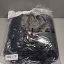 ASPO Men's Packable Puffer Jackets Winter Lightweight Detachable Hood Water-Resistant Down Coats Warm Insulated Hiking Travel (Large, Black)