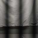 Gibelle Extra Long Shower Curtain 72 x 84, Tall 3D Embossed Textured White Fabric Shower Curtain, Modern Farmhouse Herringbone Decorative Bathroom Curtains Shower Set with Hooks