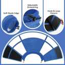 Dog Cone Collar for After Surgery Recovery, Soft Adjustable Elizabethan Collar for Small Medium Large Dogs, Comfortable Anti-Lick Cone for Wound Healing (Blue XL)