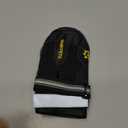 QUMY Dog Shoes for Large Dogs, Medium Dog Boots & Paw Protectors for Winter Snowy Day, Summer Hot Pavement, Water-Resistant in Rainy Weather, Outdoor Walking, Indoor Hardfloors Skid-Resistant Sole (Size 8: 3.0''x3.3"(W*L) (Pack of 4)