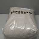 Bedsure Cotton Duvet Cover King - 100% Cotton Waffle Weave Linen Color Duvet Cover, GentleSoft and Breathable King Bedding Set for All Season, 3 Pieces, 104"x90"