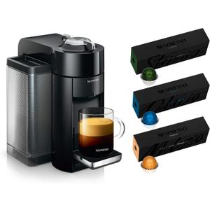 Nespresso Vertuo Coffee and Espresso Maker by De'Longhi, Piano Black