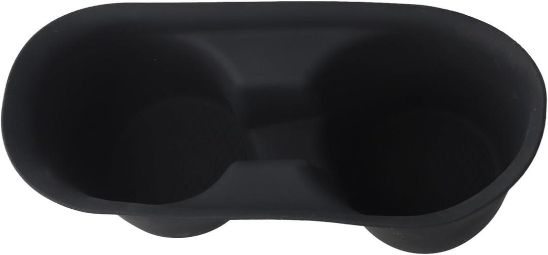 Center Console Cup Holder Storage Tray Fit for 2021-2025 for Toyota for Corolla for Cross, Silicone Interior Organizer, Silicone Car Cup Holder Storage Mat, Non-Slip Anti-Rattle Liner Insert