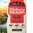 ACANA Wholesome Grains Dry Dog Food, Red Meat and Grains, Gluten Free, Beef, Pork, and Lamb Recipe, 22.5lb (22.5 Pound (Pack of 1))