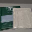 OTOSTAR Set of 2 Ghost Pillow Covers Halloween Throw Pillow Covers for Sofa Couch Bed Living Room Soft Plush Short Wool Velvet Farmhouse Throw Pillow Covers for Thanksgiving Cream Beige 20x20 Inch