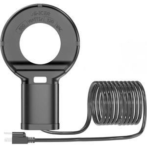 500W Chicken Water Heater with Thermostat,Cast Aluminum Submersible Bird Bath De-Icer for Plastic/Metal Poultry,Power Cord 9.8 Ft,Black