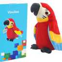 Vincilee Talking Parrot No Matter What You Say Will Repeat What You Say Funny Learning Good Helper Bring You Happiness Parrot Toys Speaking Parrot Multifunctional Electric Plush