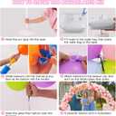 Balloon Arch Kit, 7.4ft Balloon Arch Stand Frame with Base: for Wedding Baby Shower Birthday Party Decorations