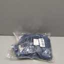 Women's Wide Leg Jeans Look Like Denim Cotton Terry Pull-On Print Denim Sweatpants with Elastic Waistband, Size M