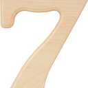 Hillman 847328 Pine House Number 7, 6.5-Inch Wood