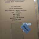 KMAT Office Chair Mat,Easy Glide Hard Wood Tile Floor Mats,Chair Mat for Home Office Rolling Chair,Heavy Duty Floor Protector -36"x48" with Lip