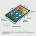 innioasis Crystal Clear Case Only Fit G1,G3 Mp3 Player Sold from innioasis Store Case Size: 4.33 x 2.52 x 0.51inches