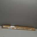 Coavas Window Privacy Film Reeded Glass, Frosted 3D Fluted Glass Window Cling, Adhesive Vinyl Decorative Door Stickers for Bathroom Home Sun Blocking, 35.4x78.7 in, Translucent