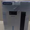 Dehumidifier, 98OZ Dehumidifiers for Home(1000sq.ft), Humidity Display Dehumidifier for Basement Bathroom Bedroom, Auto Shut Off, Washable Filter, Drain Hose, Timer, 7 Ambient Lights, White