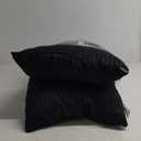 EIUE Bed Pillows for Sleeping 2 Pack Queen Size 20 x 30 InchesSuper Soft Down Alternative Microfiber Filled Pillows,Pillows for Side and Back Sleepers,Black