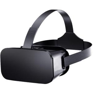 VR Headset for Phone, Anti-Blue Lens PD & Fl Adjustable Virtual Reality Goggles Set for Kids and Adults, Compatible with iPhone 16/15/14/13/12 Samsung Android 4.5-6.7" (Black)