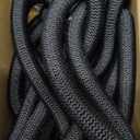 Flexi Hose Expandable Garden Hose with 8 Function Nozzle, 50FT - Lightweight Retractable Garden Hose, Water Hose - No-Kink Flexibility, 3/4 Inch Solid Brass Fittings and Double Latex Core