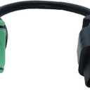 OBD2 Male to 9pin J1939 Female Adapter Cable OBDII to Green J1939