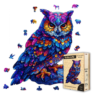 Magic Owl Wooden Jigsaw Puzzles