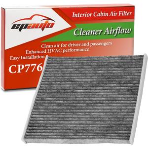 EPAuto CP776 (CF11776) Cabin Air Filter with Activated Carbon Replacement for Nissan Altima (2013-2018), Maxima (2016-2023), Murano (2015-2024), Pathfinder (2013-2020), Infinit QX60 (2014-2020)