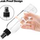 Bekith 16 Pack 8 oz Plastic Spray Bottles, Clear Empty Fine Mist Sprayer Bottles with Pump Spray Cap for Essential Oils, Travel, Perfumes