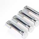 AUCERAMIC 4 PCS Chrome Door Handle Covers Trims Fit for 2015-2020 Ford F-150 2017-2022 Ford F-250/F-350/F-450/F-550 Super Duty W/O Smart Keyhole No sensors