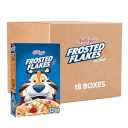 Kellogg's Frosted Flakes Breakfast Cereal, Kids Cereal, Family Breakfast, Original (18 Boxes),BBD 03/29/2026