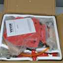 VEVOR Air Jack, 3 Ton/6600 lbs Triple Bag Air Jack, Airbag Jack with Six Steel Pipes, Lift up to 17.7 inch/450 mm, 3-5 s Fast Lifting Pneumatic Jack, with Long Handles for Cars, Garages, Repair, (Red) 