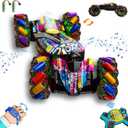 Gesture Sensing RC Stunt Car,Remote Control Car Toys for Ages 5-7-13,with Lights Music Spray,4WD 360 Spins All Terrains Kids Toys RC Cars,3-6 Year Old Boy Birthday Gift & 3-12 Best Gift for Kids