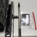 8'6"x22' Garage Floor Mats for Under Car,Non-Slip Garage Flooring Protector Parking Rugs Carpet,Heavy Duty Waterproof Rubber Containment Mat,Protect from Snow,Ice,Oil,Rain,Muds,with Squeegee,Velcro