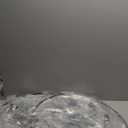 Modern Drum Chandelier 24.4" Black Crystal Glass Chandeliers 8-Light Luxury Ceiling Pendant Lighting Fixture for Dining Room Foyer Living Room Bedroom